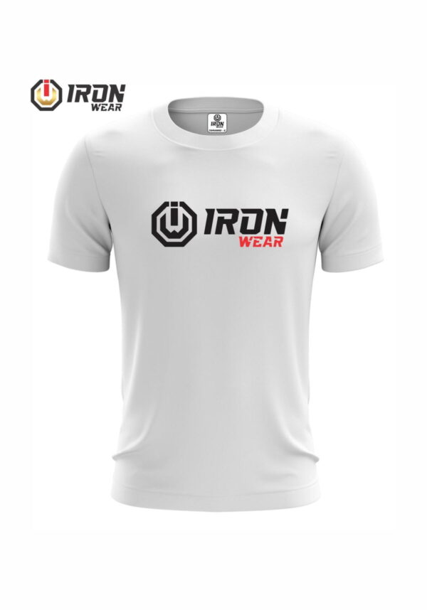 Camiseta Premium IRONWEAR - JIU-JITSU - BRANCA - Iron Belts